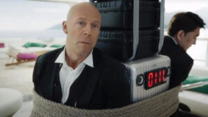 Bruce Willis apparait dans une publicité de Megafon, opérateur de téléphonie Russe, mais ce n'est pas lui, c'est un deepfake.