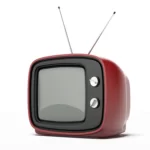 23767347-tv-vintage-rouge-isolé-sur-un-fond-blanc-rendu-3d